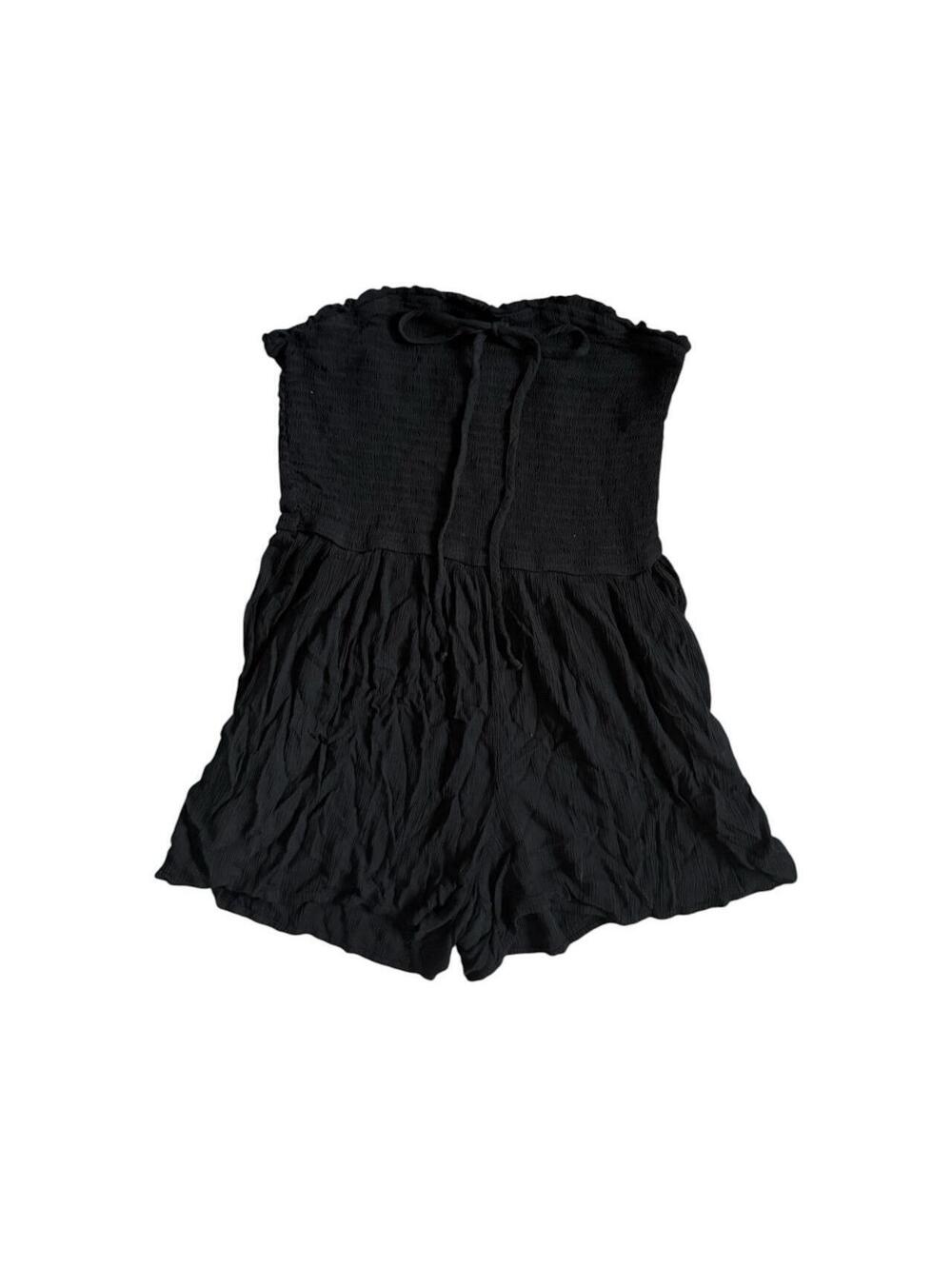 Wild Fable Black Strapless Swimsuit Cover Up Size Medium